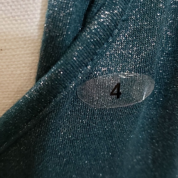 Maurice’s Metallic Tie Neck Shirt 	Size 4X - Picture 5 of 6